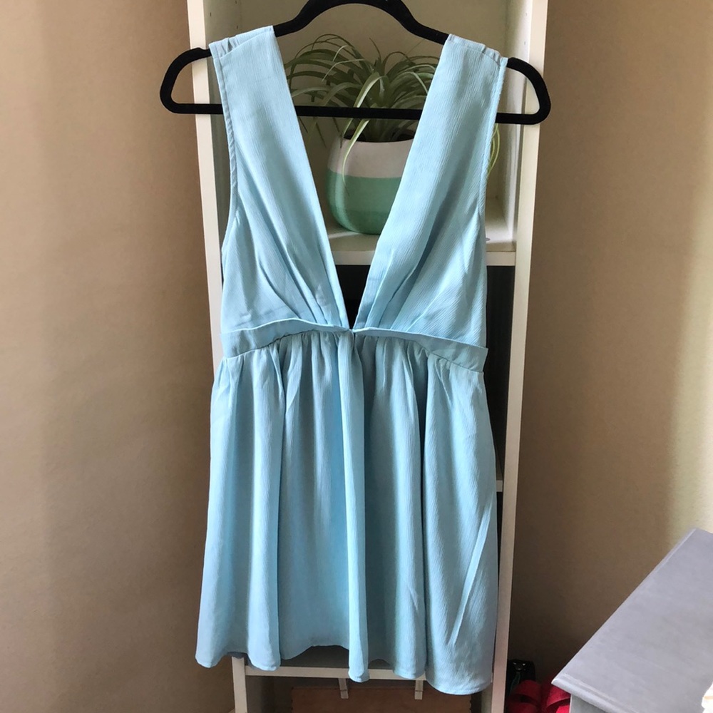 Light blue dress